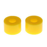 Maxbell 2 Longboard Skateboard Truck Kit Bushings 90A for 2Trucks Yellow