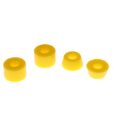 Maxbell 2 Longboard Skateboard Truck Kit Bushings 90A for 2Trucks Yellow