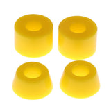 Maxbell 2 Longboard Skateboard Truck Kit Bushings 90A for 2Trucks Yellow