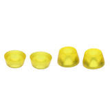 Maxbell 2 Longboard Skateboard Truck Kit Bushings 90A for 2Trucks Transparent Yellow