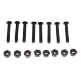 Maxbell Skateboard Shock Riser Pads Longboard Hardware Screw Set  6mm Pad+35mm Nail