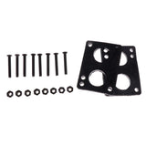 Maxbell Skateboard Shock Riser Pads Longboard Hardware Screw Set  6mm Pad+35mm Nail