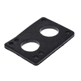 Maxbell Skateboard Shock Riser Pads Longboard Hardware Screw Set  6mm Pad+35mm Nail