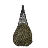 Maxbell Durable 92cm/ 36" Nylon Slow Feed Hay Net for Horses 10 Mesh Hole Black