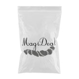 Maxbell Durable 92cm/ 36" Nylon Slow Feed Hay Net for Horses 10 Mesh Hole Black