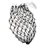 Maxbell Durable 92cm/ 36" Nylon Slow Feed Hay Net for Horses 10 Mesh Hole Black