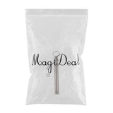 Maxbell Waterproof Titanium Alloy Pocket Toothpick Ear Pick Holder Camping Silver