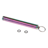 Maxbell Waterproof Titanium Alloy Pocket Toothpick Ear Pick Holder Camping Colorful