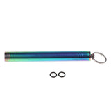 Maxbell Waterproof Titanium Alloy Pocket Toothpick Ear Pick Holder Camping Colorful