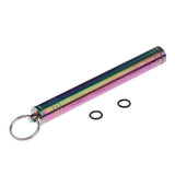 Maxbell Waterproof Titanium Alloy Pocket Toothpick Ear Pick Holder Camping Colorful