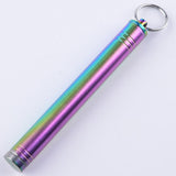 Maxbell Waterproof Titanium Alloy Pocket Toothpick Ear Pick Holder Camping Colorful