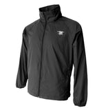 Maxbell Outdoor Men Women Packable Waterproof Quick Dry Hooded Jacket Black L