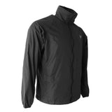 Maxbell Outdoor Men Women Packable Waterproof Quick Dry Hooded Jacket Black L