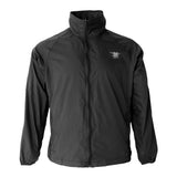 Maxbell Outdoor Men Women Packable Waterproof Quick Dry Hooded Jacket Black L