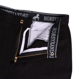 Maxbell Men Women Horse Riding Breeches Jodhpurs Pants 29.5 inch waist Black