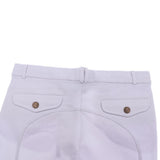 Maxbell Men Women Horse Riding Breeches Jodhpurs Pants 26 inch waist White