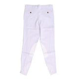 Maxbell Men Women Horse Riding Breeches Jodhpurs Pants 26 inch waist White