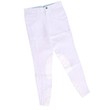 Maxbell Men Women Horse Riding Breeches Jodhpurs Pants 26 inch waist White