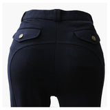 Maxbell Men Women Horse Riding Breeches Jodhpurs Pants 30.7 inch waist Navy