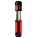 Maxbell COB Magnetic Work Light Inspection Flashlight Lamp Hand Torch 3.5cm Red