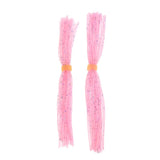 Maxbell 2pcs Bow String Silencer Whiskers Reduce String Noise Vibration Pink