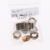 Maxbell 8pcs Skateboard Longboard Screw Nuts 7x10x14mm for Kingpin