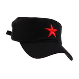 Maxbell Cotton Red Star Hat Men Women Outdoor Cap Camping Hiking Travel Black