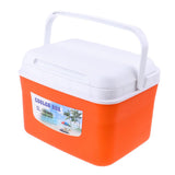 Maxbell Camping Outdoor Drinks Food Cooler Box Car Ice Bucket with Handle 5L orange