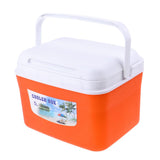 Maxbell Camping Outdoor Drinks Food Cooler Box Car Ice Bucket with Handle 5L orange