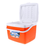 Maxbell Camping Outdoor Drinks Food Cooler Box Car Ice Bucket with Handle 13L orange