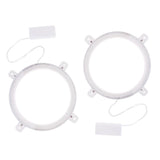 Maxbell 1 Pair LED Cornhole Light for Night Corn Hole Bean Bag Tossing Game white