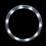 Maxbell 1 Pair LED Cornhole Light for Night Corn Hole Bean Bag Tossing Game white