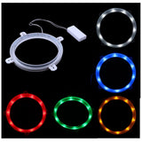 Maxbell 1 Pair LED Cornhole Light for Night Corn Hole Bean Bag Tossing Game white