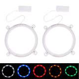 Maxbell 1 Pair LED Cornhole Light for Night Corn Hole Bean Bag Tossing Game white