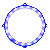 Maxbell 1 Pair LED Cornhole Light for Night Corn Hole Bean Bag Tossing Game blue