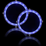 Maxbell 1 Pair LED Cornhole Light for Night Corn Hole Bean Bag Tossing Game blue