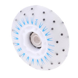 Maxbell 4pcs Flash Speed Skating Wheel Roller Skates Wheels Light 72mm Blue