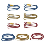 Maxbell 25KN 8mm Prusik Rope for Arborist Climbing Caving Ziplining 80cm blue