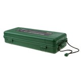 Maxbell Airtight Survival Storage Case Flashlight Torch Carry Box Container XL Green