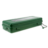 Maxbell Airtight Survival Storage Case Flashlight Torch Carry Box Container XL Green