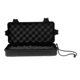 Maxbell Airtight Survival Storage Case Flashlight Torch Carry Box Container L Black