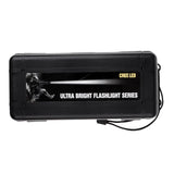 Maxbell Airtight Survival Storage Case Flashlight Torch Carry Box Container L Black