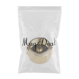 Maxbell Camping Stove Gas Refill Adapter Picnic BBQ Burner Connector Copper Gold