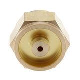 Maxbell Camping Stove Gas Refill Adapter Picnic BBQ Burner Connector Copper Gold