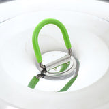 Maxbell Portable Outdoor Camping Non-stick Cooking Pot Soup/Rice/Hot Pot with Silicone Covered Folding Handle & Carry Bag