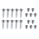Maxbell 1 Set Inline Skate Wheel Screw Nail Replacement Roller Skates Nut Bolts 31mm