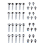 Maxbell 1 Set Inline Skate Wheel Screw Nail Replacement Roller Skates Nut Bolts 31mm