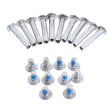 Maxbell 1 Set Inline Skate Wheel Screw Nail Replacement Roller Skates Nut Bolts 31mm