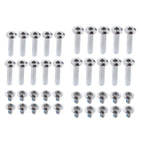 Maxbell 1 Set Inline Skate Wheel Screw Nail Replacement Roller Skates Nut Bolts 31mm