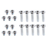 Maxbell 1 Set Inline Skate Wheel Screw Nail Replacement Roller Skates Nut Bolts 31mm